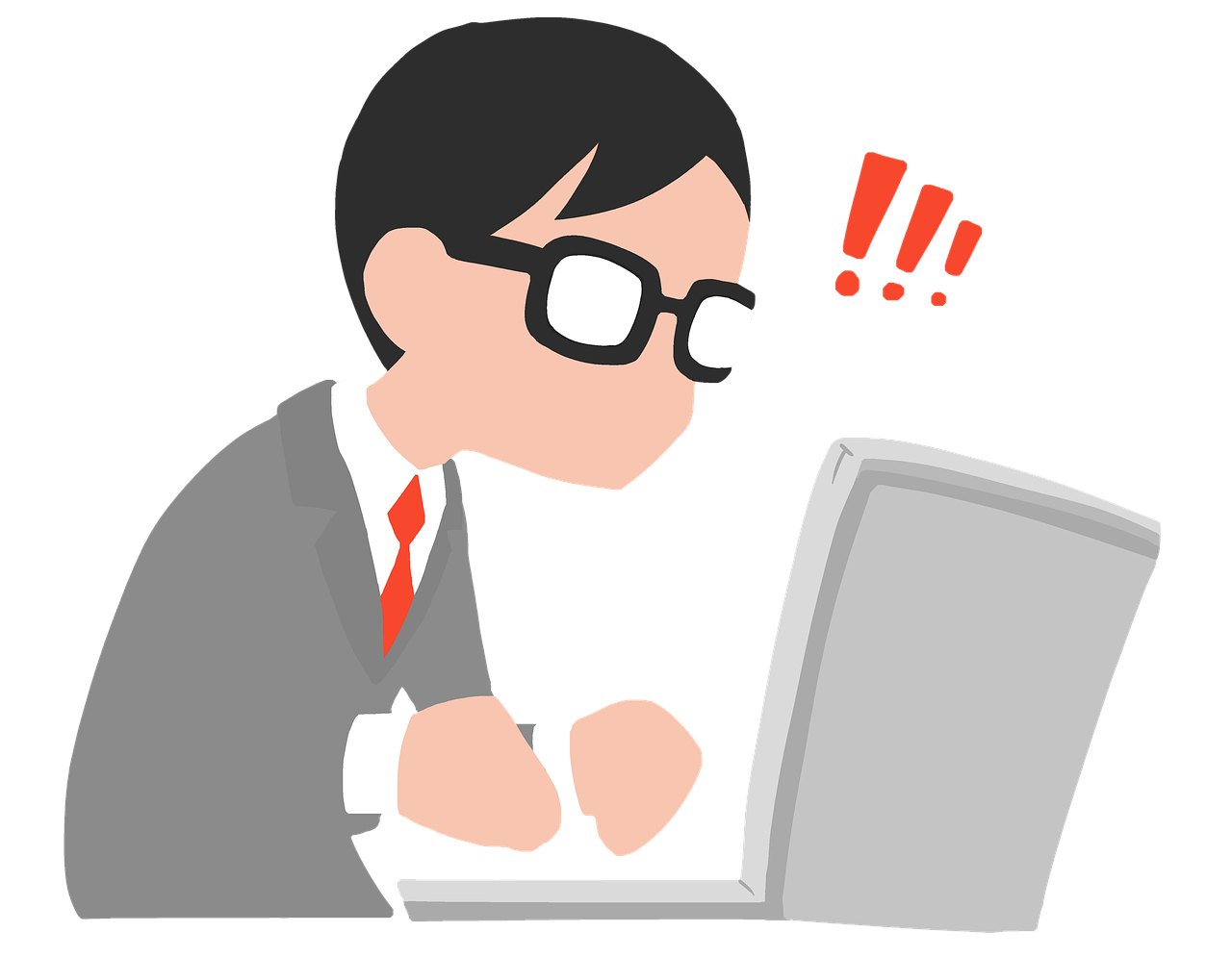 surprised office worker computer pc 1184889